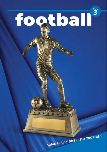 Cover of the Some Really Different Trophies Football 2026 catalogue