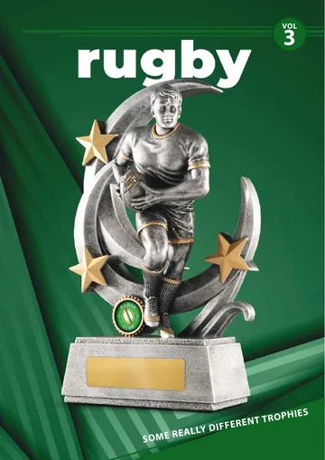 Cover of the Some Really Different Trophies Rugby 2026 catalogue